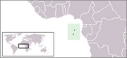 République démocratique de Sao Tomé-et-Principe - Carte